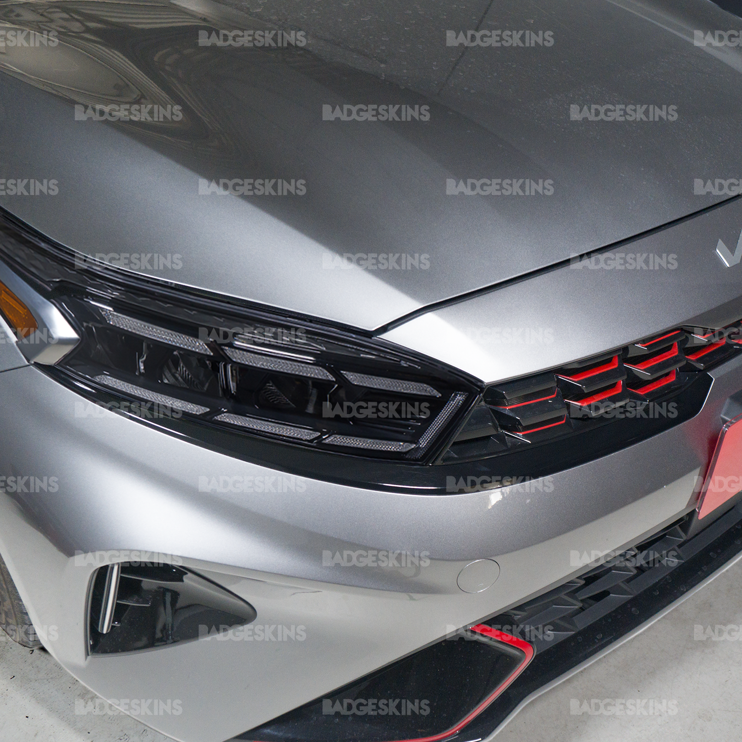 4FRNT（フォーフロント）KYE95　 ビンディング・シール・クトー付き Kia - 3rd Gen Facelift - Forte GT - Front Bumper Chrome Delete