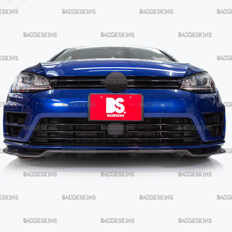 Load image into Gallery viewer, VW - MK7 - Golf R - Front Bumper Lower Chrome Delete