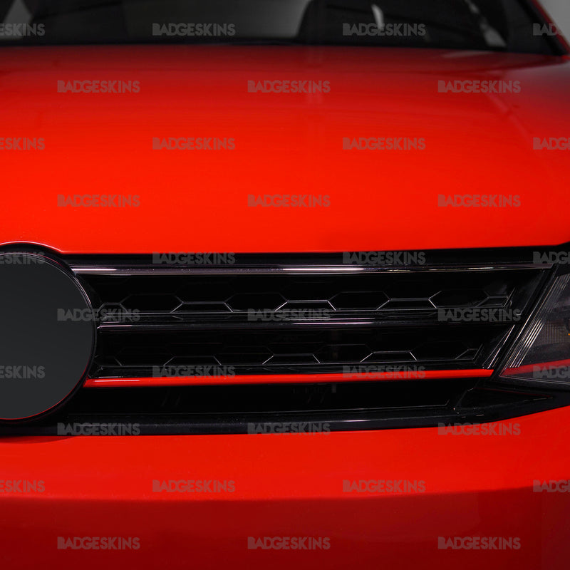 Load image into Gallery viewer, VW - MK6.5 - Jetta GLI - Front Grille Chrome Delete
