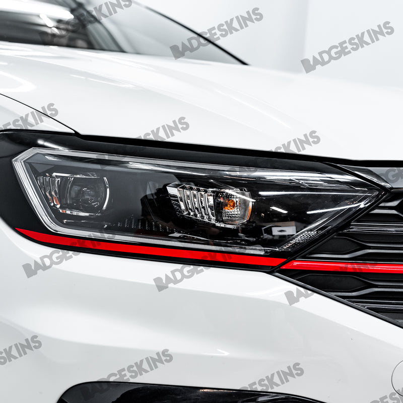 Load image into Gallery viewer, VW - MK7 - Jetta GLI - Headlight Eyelid GLI Accent Stripe