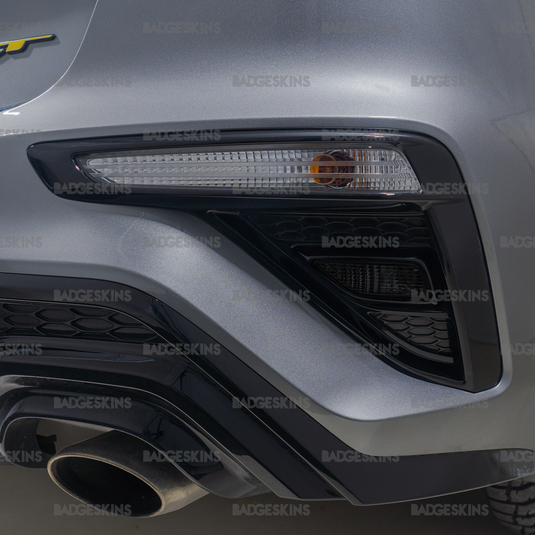Kia - 3rd Gen FL - Forte 5 - Rear Bumper Clear Lens Tint