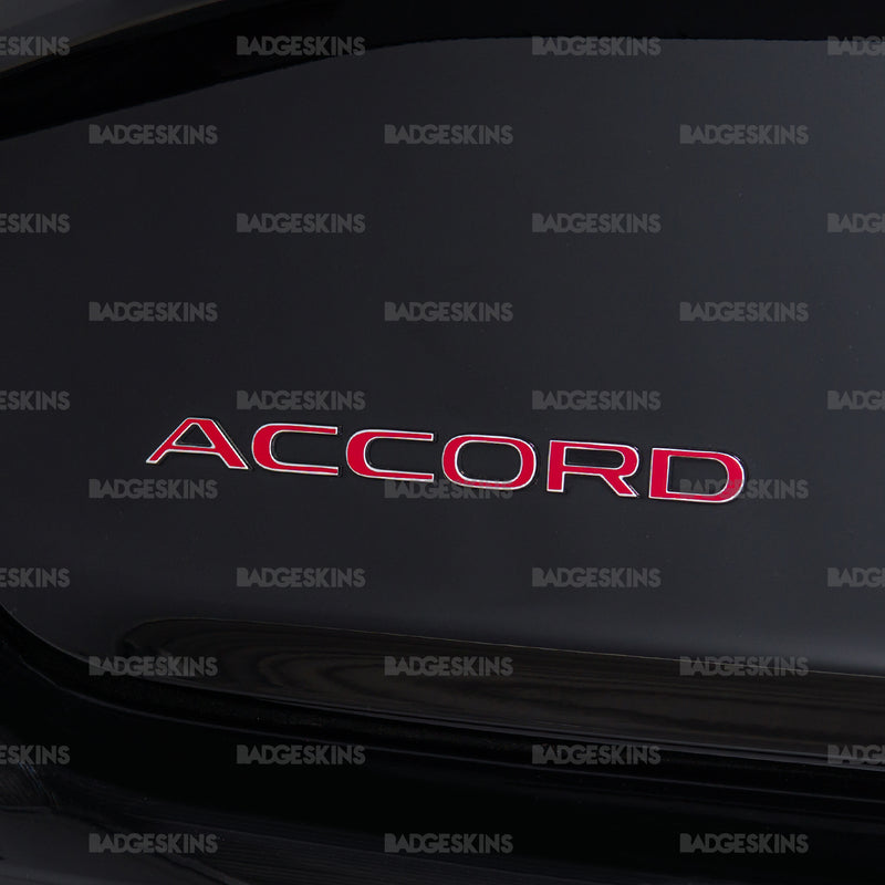 Load image into Gallery viewer, Honda - 11th Gen - Accord - Rear Accord Badge Overlay