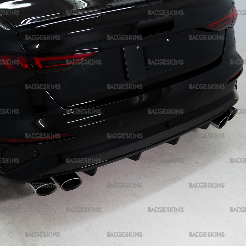 Load image into Gallery viewer, Audi - 8Y - S3 - Rear Bumper Chrome Lip Delete