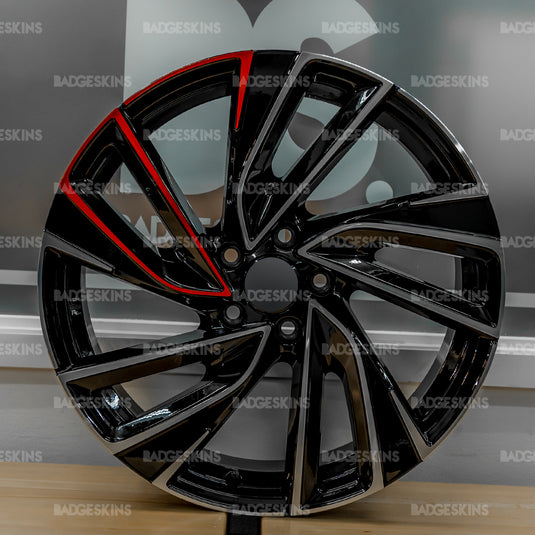 VW - 19" Adelaide Wheel Spoke Accent Overlay Set