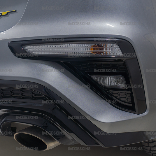 Kia - 3rd Gen FL - Forte 5 - Rear Bumper Clear Lens Tint