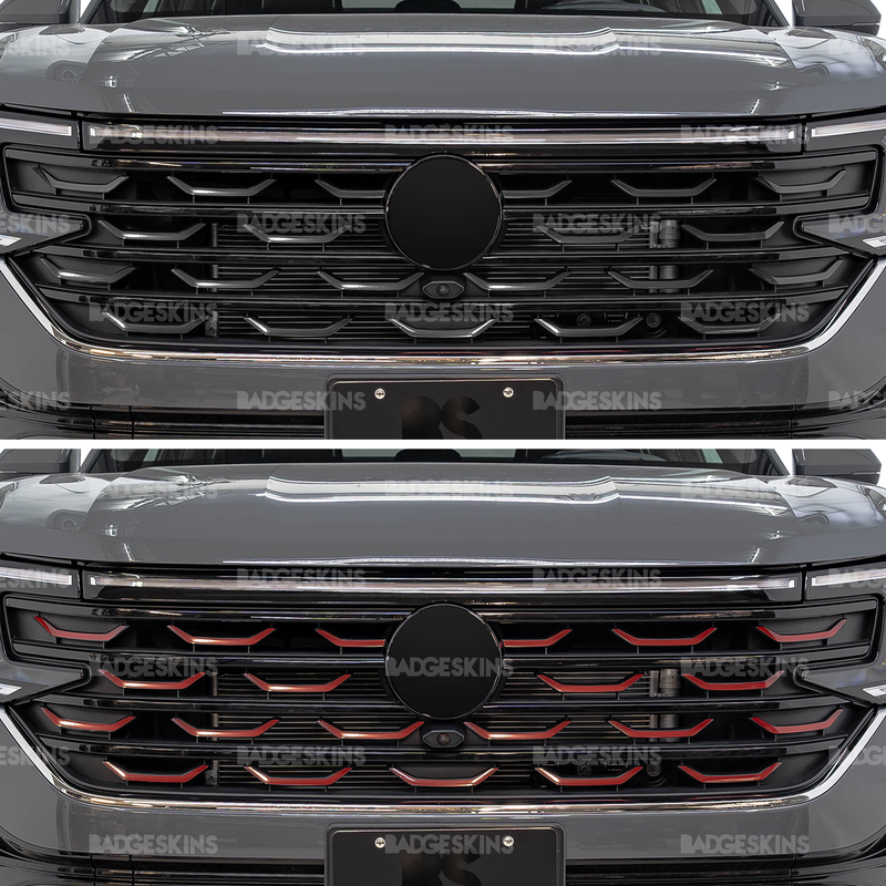 Load image into Gallery viewer, VW - MK1 (2024 FL) - Atlas Cross Sport - Front Grille Accent Stripe Kit