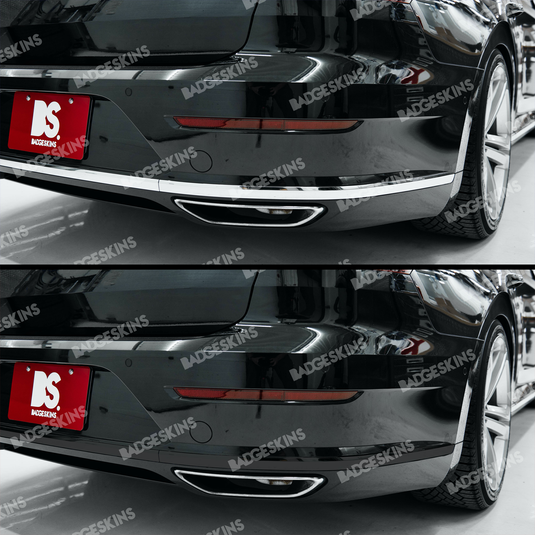 VW - MK1 - Arteon - Rear Bumper Chrome Trim Delete