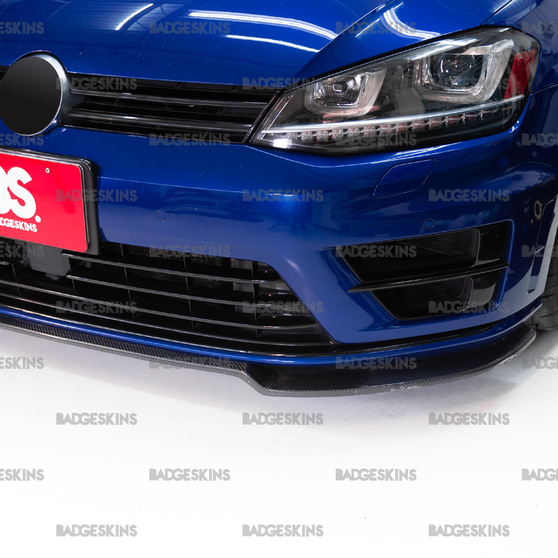 Load image into Gallery viewer, VW - MK7 - Golf R - Front Bumper Lower Chrome Delete