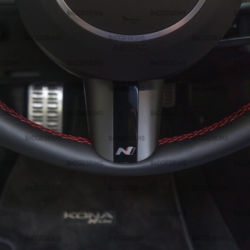 Load image into Gallery viewer, Hyundai - 2nd Gen - Kona N Line - Steering Wheel Cowl Stripe Overlay
