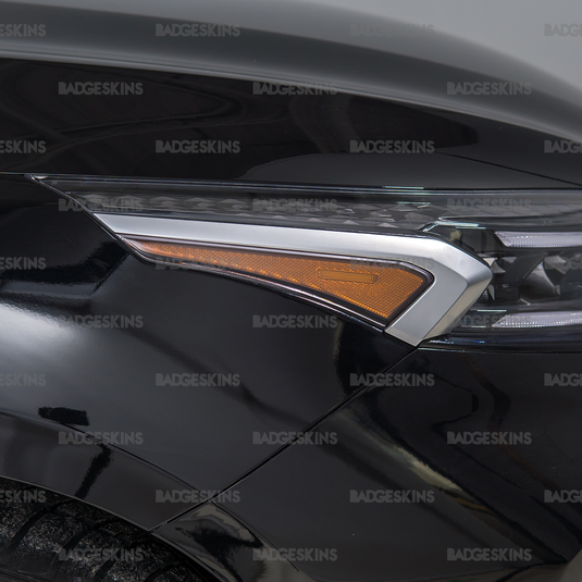 Kia - 3rd Gen FL - Forte - Headlight Silver Trim Delete