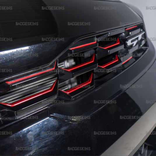 Kia - 3rd Gen FL - Forte GT - Front Grille Red Accent Delete