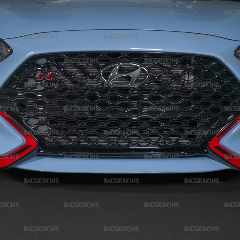 Load image into Gallery viewer, Hyundai - 2nd Gen - Veloster N - Front Bumper Silver Trim Delete