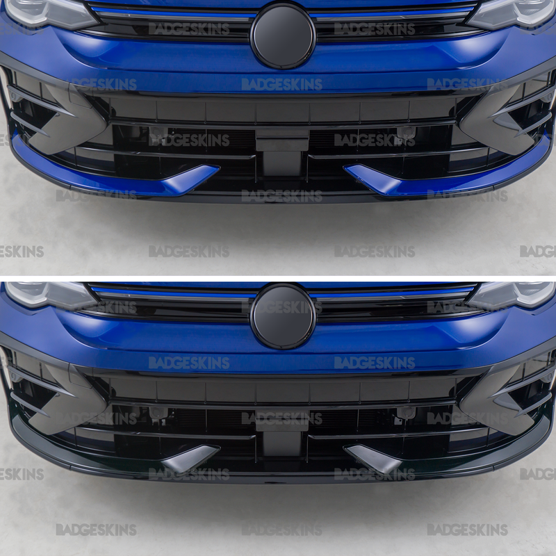 Load image into Gallery viewer, VW - MK8.5 - Golf R - Front Bumper Accent Black Out