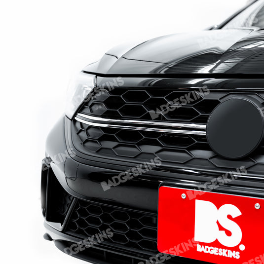 VW - MK7.5 - GLI - Front Grille Red Bar Overlay