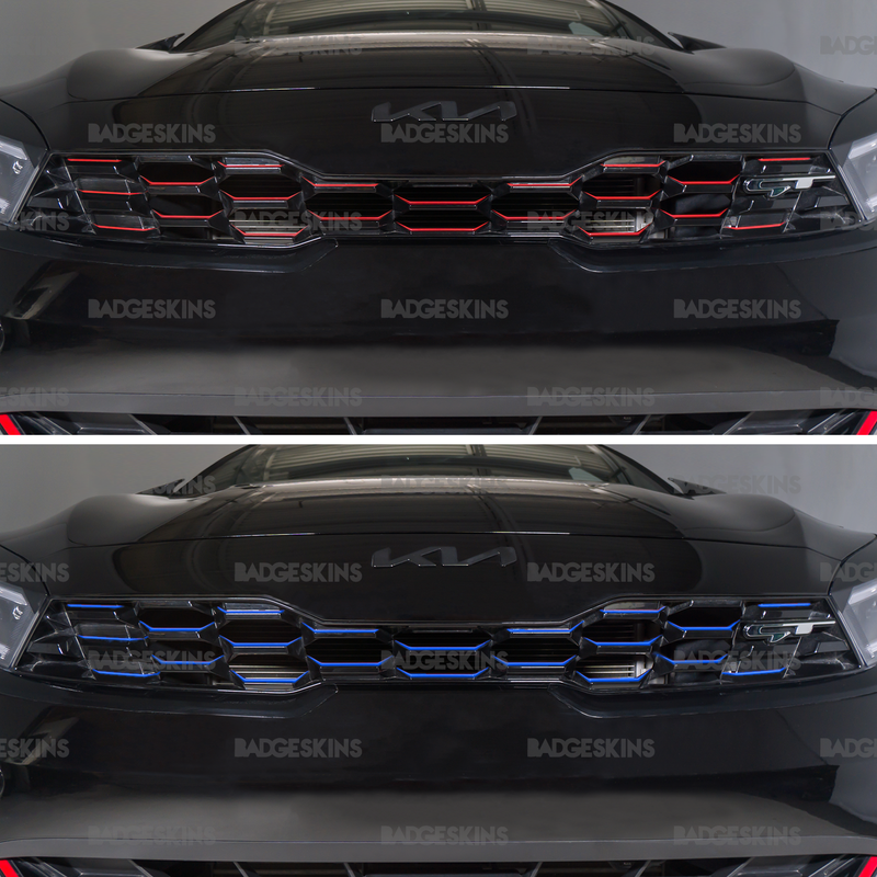 Load image into Gallery viewer, Kia - 3rd Gen FL - Forte GT - Front Grille Red Accent Delete