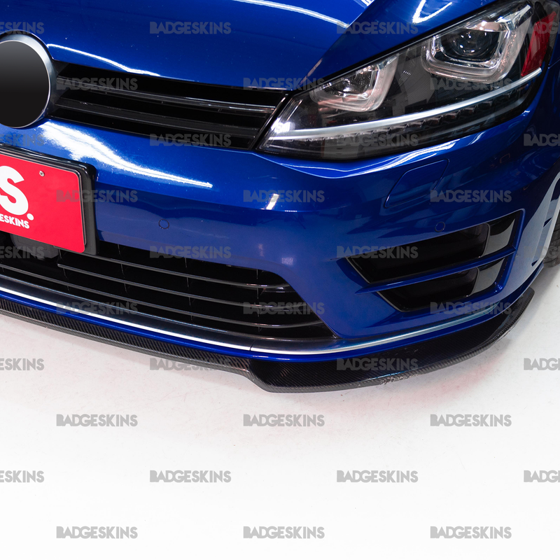 Load image into Gallery viewer, VW - MK7 - Golf R - Front Bumper Lower Chrome Delete