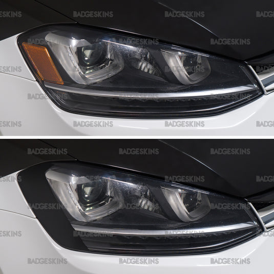 VW - MK7 - Golf - Head Light Amber Delete