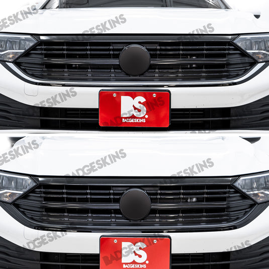 VW - MK7.5 - Jetta - Comfortline Front Grille Lower Chrome Delete