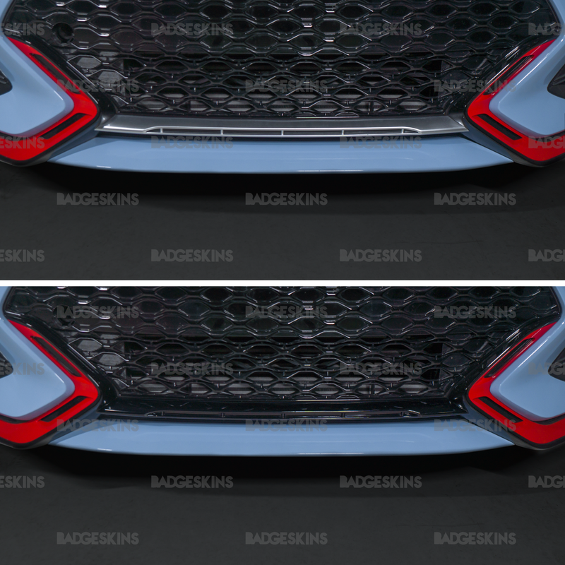 Load image into Gallery viewer, Hyundai - 2nd Gen - Veloster N - Front Bumper Silver Trim Delete