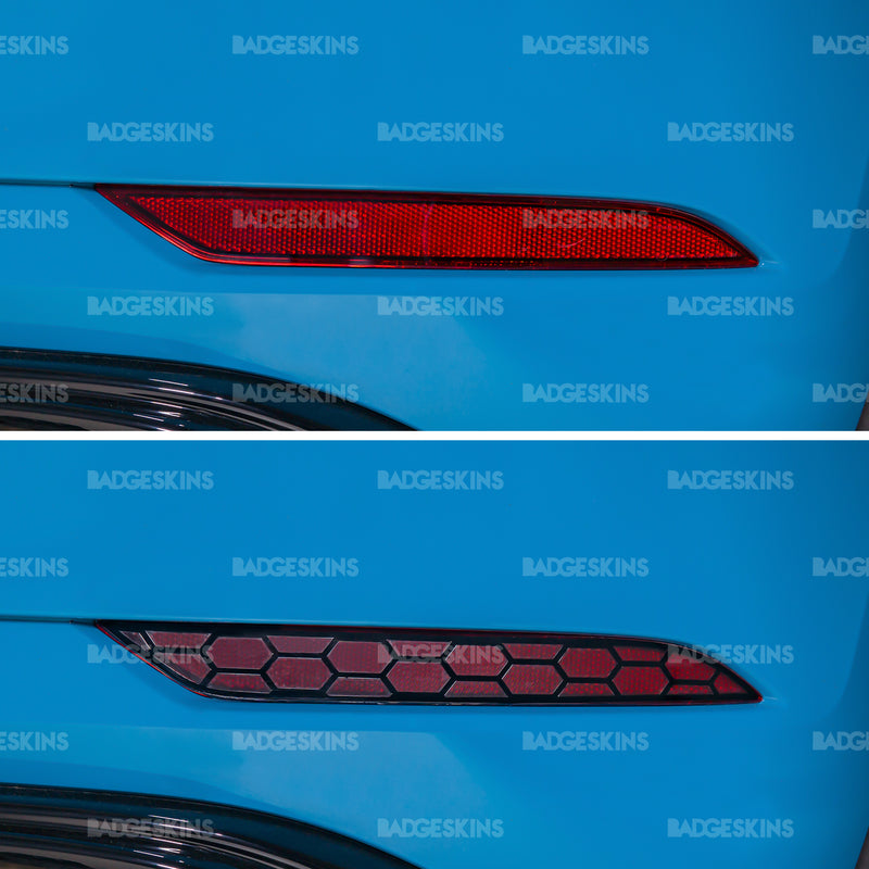 Load image into Gallery viewer, VW - MK7.5 - Golf - Rear Bumper Reflector Honeycomb Tint