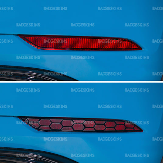 VW - MK7.5 - Golf - Rear Bumper Reflector Honeycomb Tint