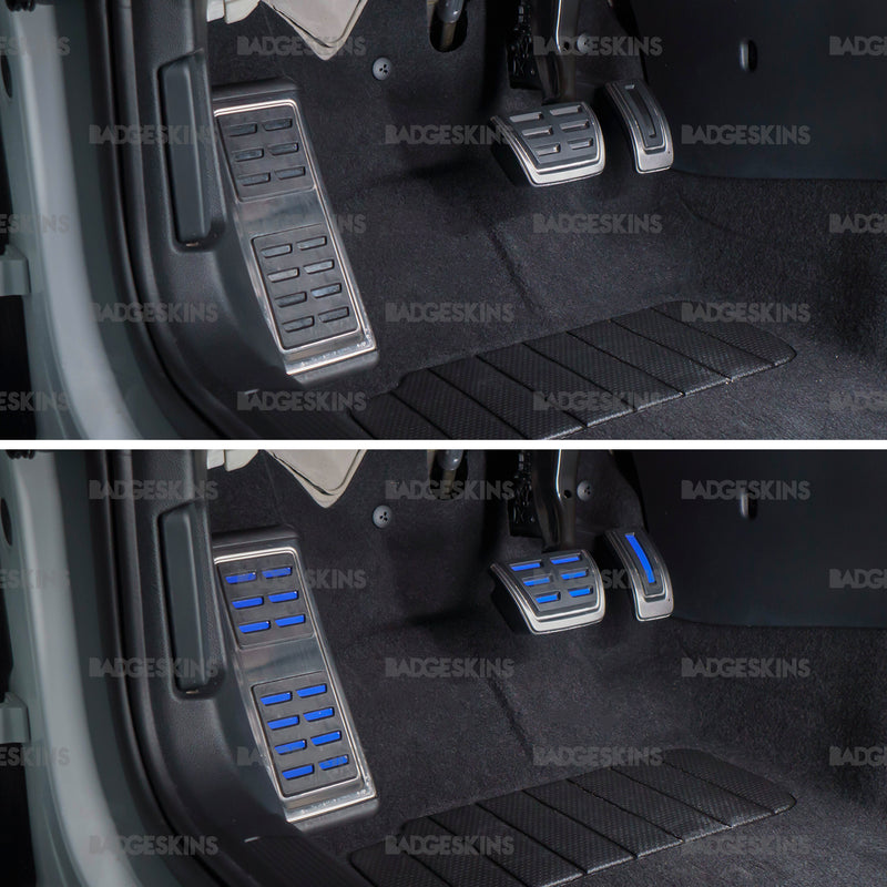 Load image into Gallery viewer, VW - MK8/8.5 - Golf - Aluminum Pedal Accent Inlays