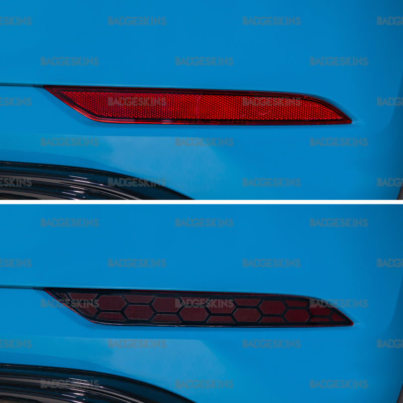 Load image into Gallery viewer, VW - MK7.5 - Golf - Rear Bumper Reflector Honeycomb Tint