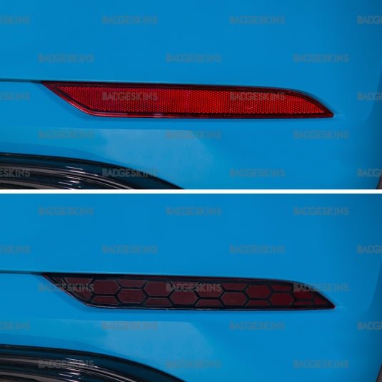 VW - MK7.5 - Golf - Rear Bumper Reflector Honeycomb Tint