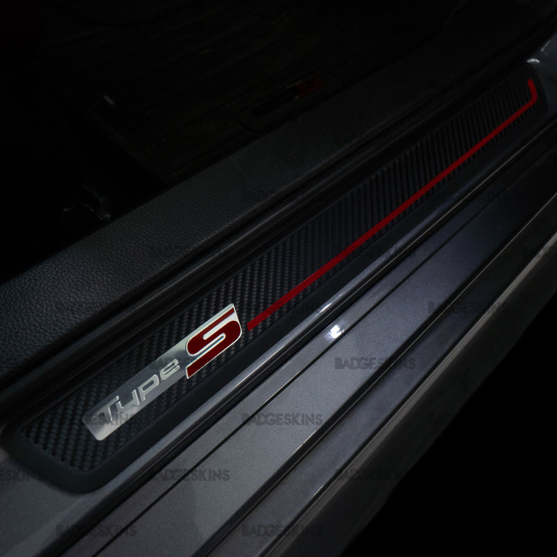 Load image into Gallery viewer, Acura - DE5 - Integra - Type S - Doorsill Accent Overlay
