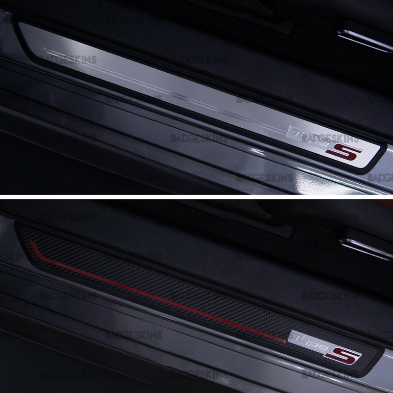 Load image into Gallery viewer, Acura - DE5 - Integra - Type S - Doorsill Accent Overlay
