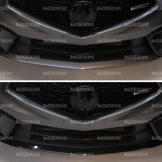 Acura - DE5 - Integra - Type S - Front Bumper Lip Blackout