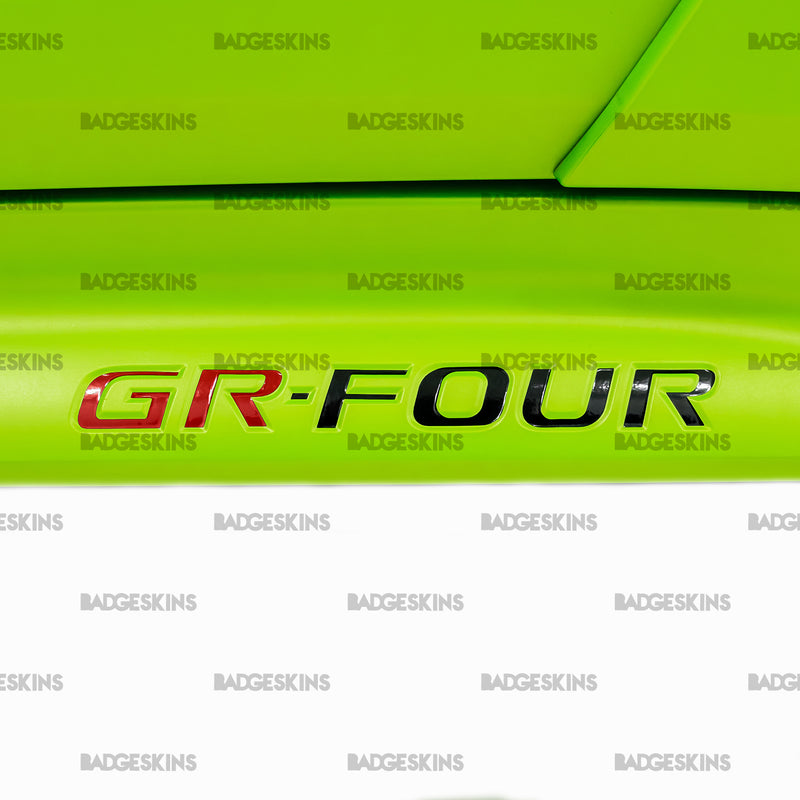 Load image into Gallery viewer, Toyota - E210 - Corolla - GR - Rocker "GR - FOUR" Lettering Inlay