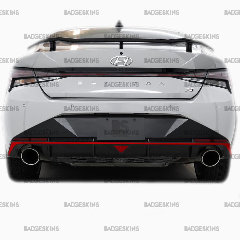 Load image into Gallery viewer, Hyundai - 7th Gen - Elantra N - Rear Bumper Diffuser Accent Overlay