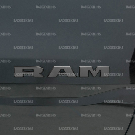 Dodge - 15th Gen - Ram 1500 - Lower Door Ram Badge Overlay