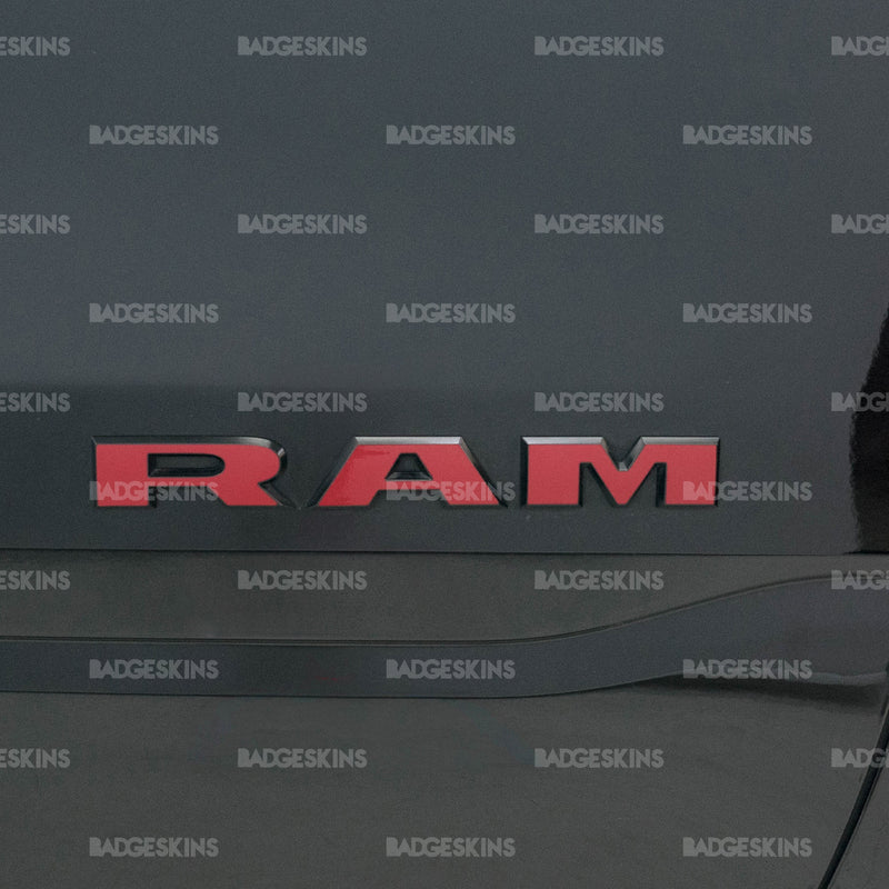 Load image into Gallery viewer, Dodge - 15th Gen - Ram 1500 - Lower Door Ram Badge Overlay