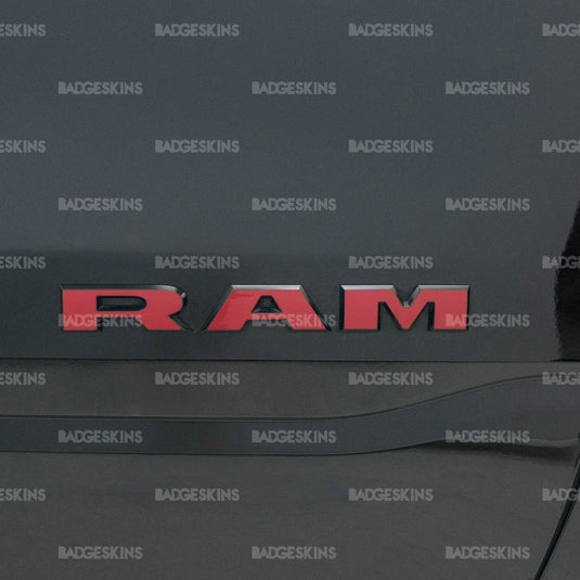 Dodge - 15th Gen - Ram 1500 - Lower Door Ram Badge Overlay