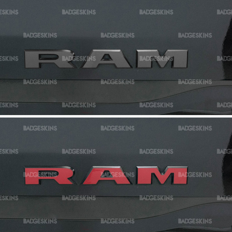 Load image into Gallery viewer, Dodge - 15th Gen - Ram 1500 - Lower Door Ram Badge Overlay