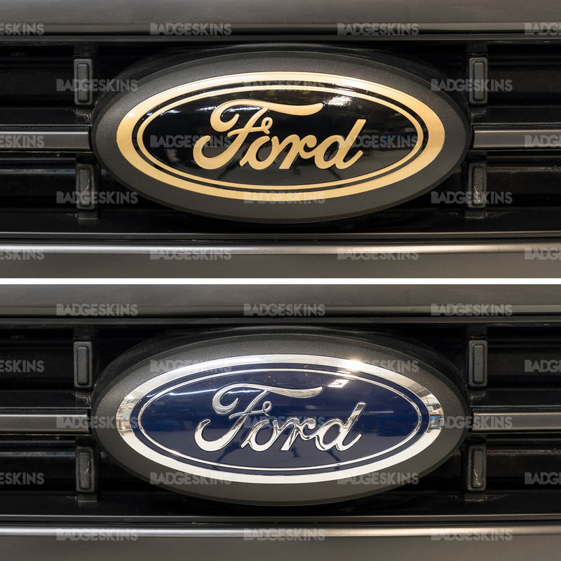 Load image into Gallery viewer, Ford - 14th Gen - F150 - Front Ford Emblem Overlay