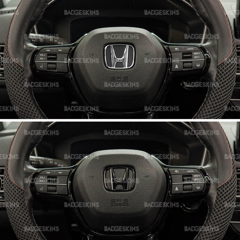 Load image into Gallery viewer, Honda - 11th Gen - Civic - Steering Wheel Emblem Overlay