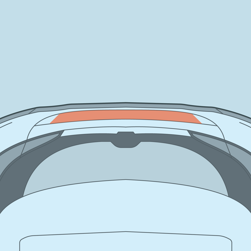 Load image into Gallery viewer, Hyundai - 2nd Gen - Veloster - Trunk Ledge PPF