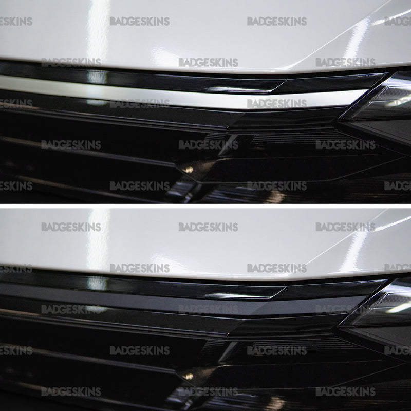 Load image into Gallery viewer, Hyundai - 7th Gen FL - Elantra - Front Bumper Chrome Stripe Delete