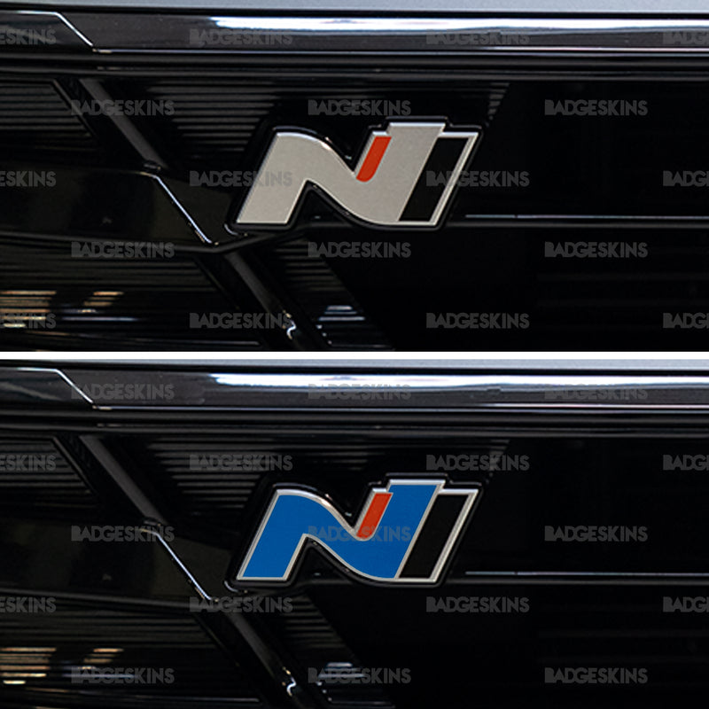 Load image into Gallery viewer, Hyundai - 7th Gen FL - Elantra N - Front and Rear "N" Badge Overlay