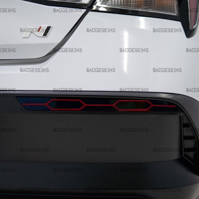 Load image into Gallery viewer, Hyundai - 7th Gen Facelift - Elantra N - Rear Bumper Reflector Honeycomb Tint