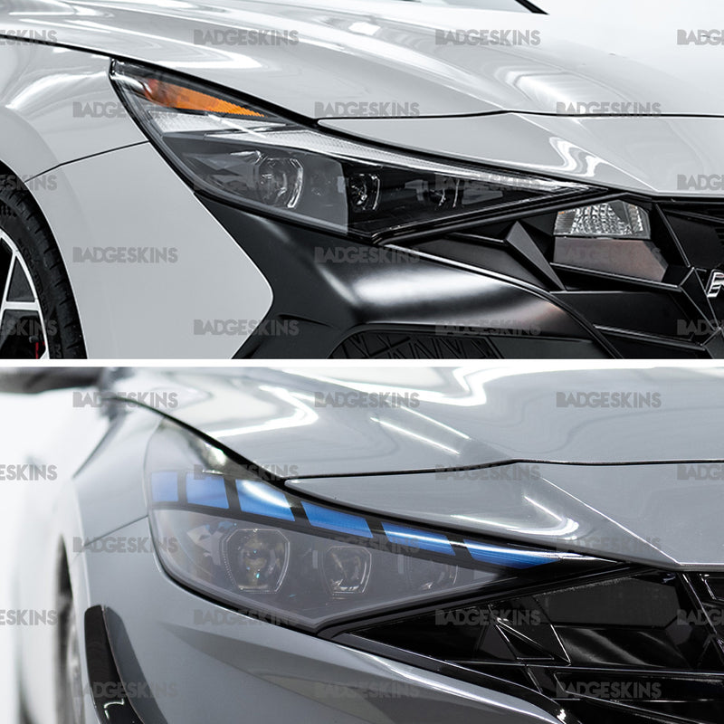 Load image into Gallery viewer, Hyundai - 7th Gen - Elantra - Headlight Slotted DRL Kit