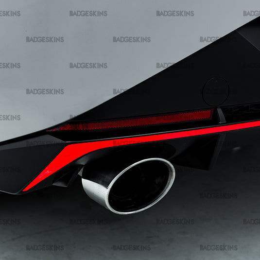 Hyundai - 7th Gen - Elantra - Rear Bumper Reflector Tint