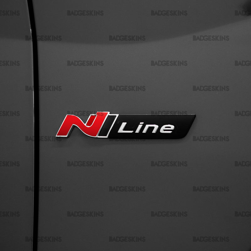 Load image into Gallery viewer, Hyundai - 7th Gen - Elantra N-Line - Fender N Line Badge Overlay