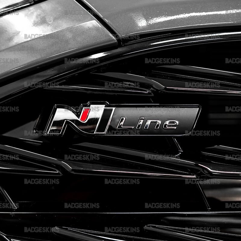 Load image into Gallery viewer, Hyundai - 8th Gen - Sonata - Front Grille N Line Badge Inlay
