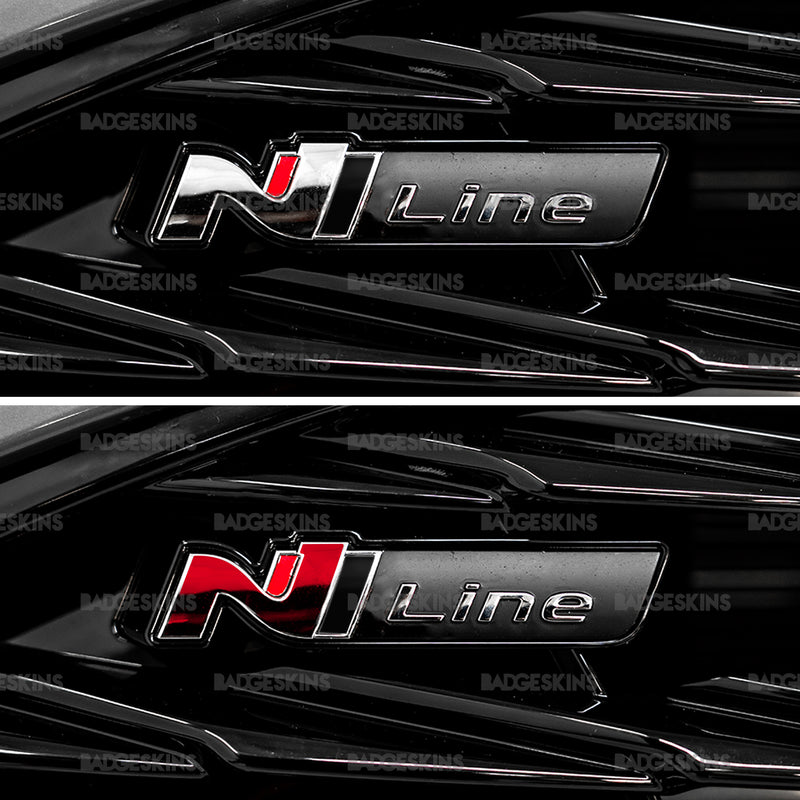 Load image into Gallery viewer, Hyundai - 8th Gen - Sonata - Front "N" Line Badge Overlay