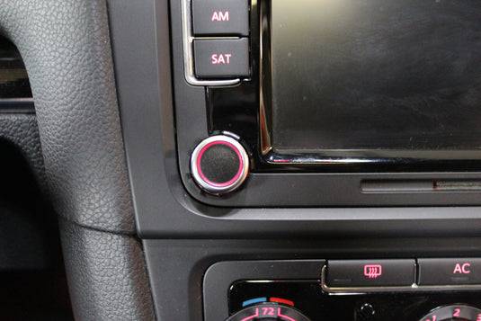 VW - MK6 - Headunit Power Button Blackout Set