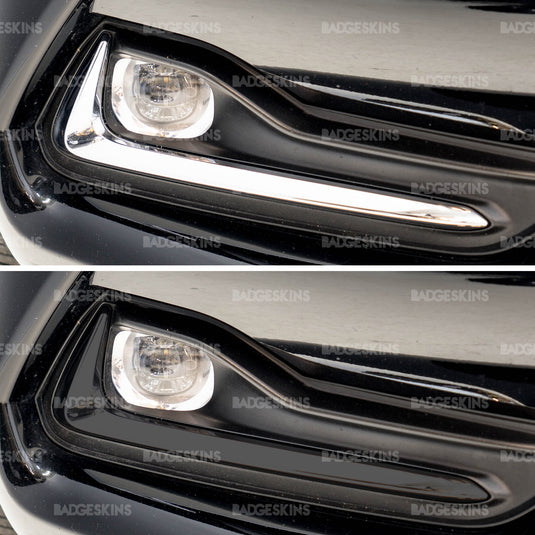Infiniti - Q60S - Fog Light Chrome Trim Delete
